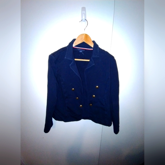 tommy hilfiger blazer blue